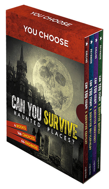 You Choose: Can You Survive Haunted Places? 4-Book Boxed Set