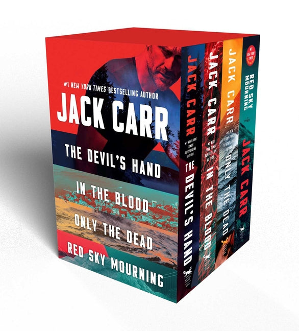Jack Carr Terminal List Boxed Set 2: The Devil's Hand, in the Blood, Only the Dead, Red Sky Mourning (Boxed Set)