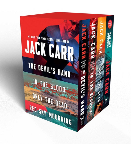 Jack Carr Terminal List Boxed Set 2: The Devil's Hand, in the Blood, Only the Dead, Red Sky Mourning (Boxed Set)