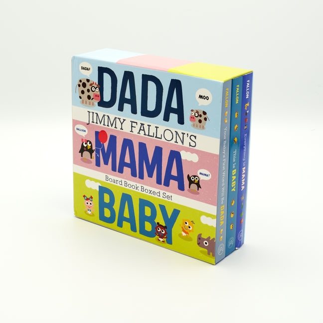 Jimmy Fallon's Dada, Mama, and Baby Board Book Boxed Set