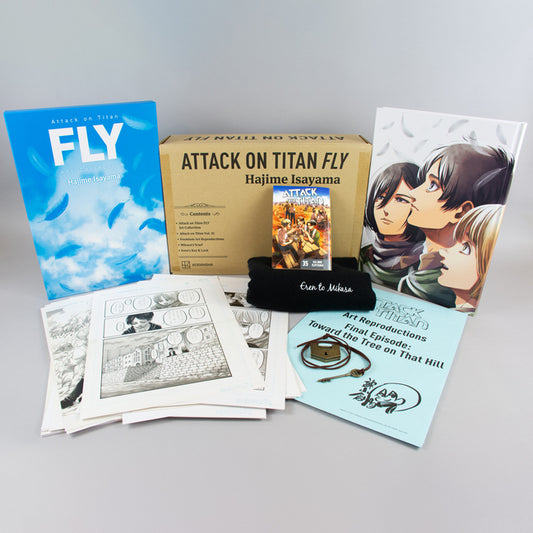 Attack on Titan 35: Fly Collector's Box Set