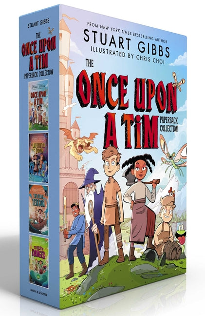 The Once Upon a Tim Paperback Collection (Boxed Set): Once Upon a Tim; The Labyrinth of Doom; The Sea of Terror; The Quest of Danger (Boxed Set)