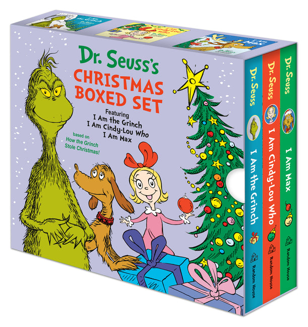 Dr. Seuss's Christmas 3-Book Boxed Set: I Am the Grinch, I Am Cindy-Lou Who; I Am Max: Based on How the Grinch Stole Christmas