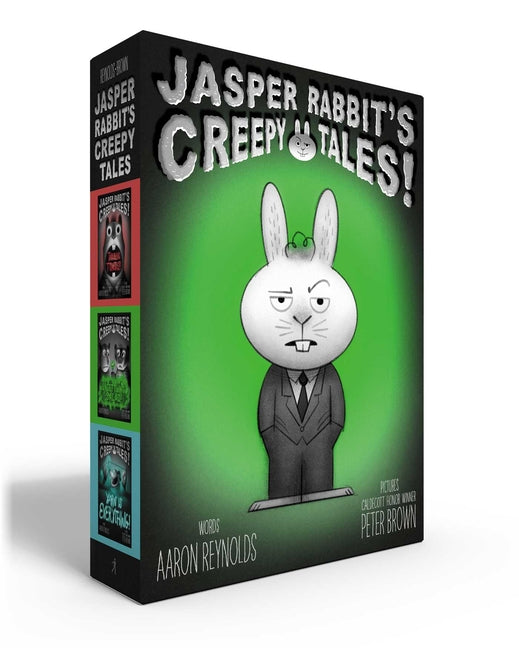 Jasper Rabbit's Creepy Tales! (Chapter Book Boxed Set): Troubling Tonsils!; Unsettling Salad!; Yarn Is Everything! (Boxed Set)