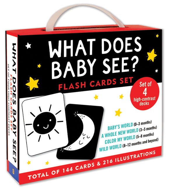 What Does Baby See? (Set of 4 High Contrast Flash Cards) - Ingram