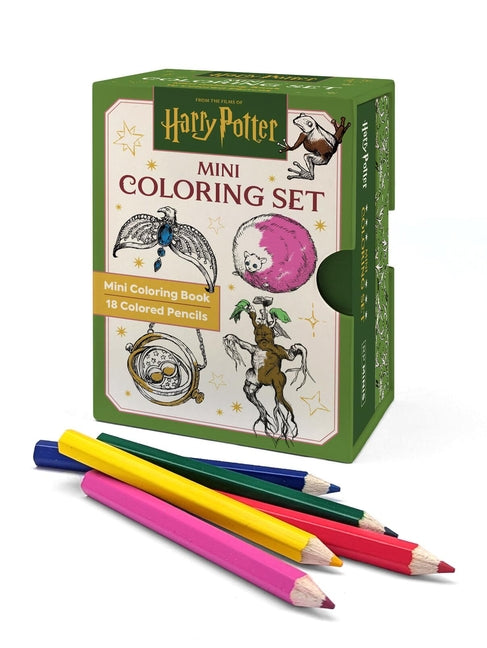 Harry Potter Mini Coloring Set: Includes Mini Coloring Book and 18 Colored Pencils - Ingram