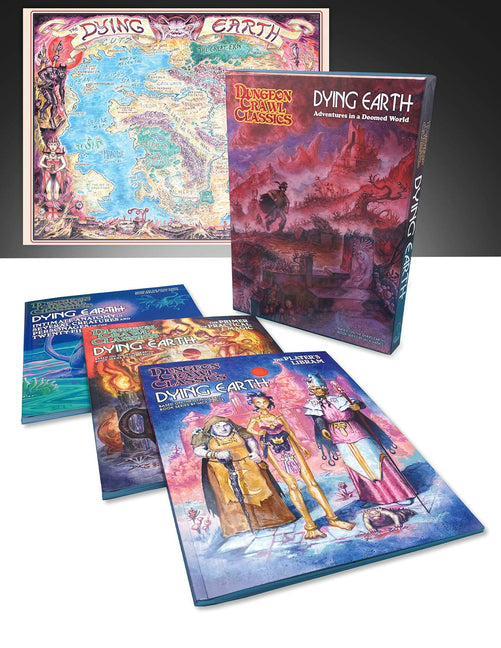 Dungeon Crawl Classics Dying Earth Boxed Set [With Map and Access Code]