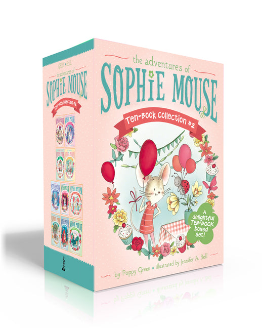 The Adventures of Sophie Mouse Ten-Book Collection #2 (Boxed Set): The Mouse House; Journey to the Crystal Cave; Silverlake Art Show; The Great Bake Off;