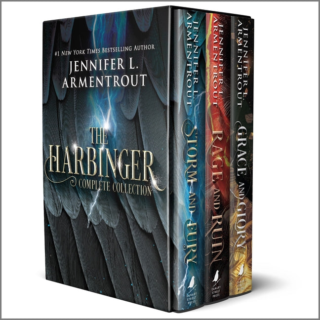 Jennifer Armentrout Harbinger Series Box Set: Storm and Fury, Rage and Ruin, Grace and Glory (Reissue)