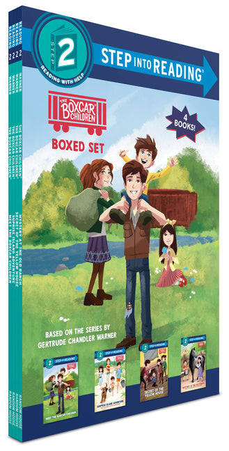 Boxcar Children Step Into Reading Boxed Set #1: Boxcar Children Early Reader (Step Into Reading) and Mystery at the Old Ranch