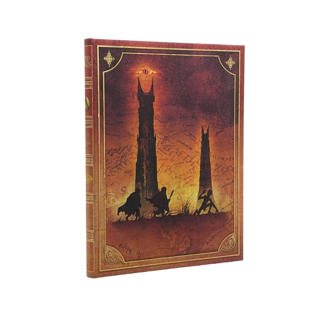 The Quest Continues Journal Ultra Custom Unlined Hardcover, 144pg, 120gsm by Paperblanks (the Lord of the Rings Collection)