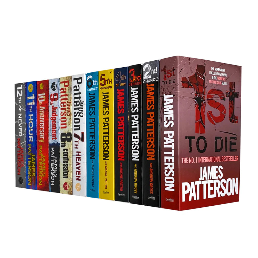 Women's Murder Club 12 Book Set Collection - James Patterson - Paperback