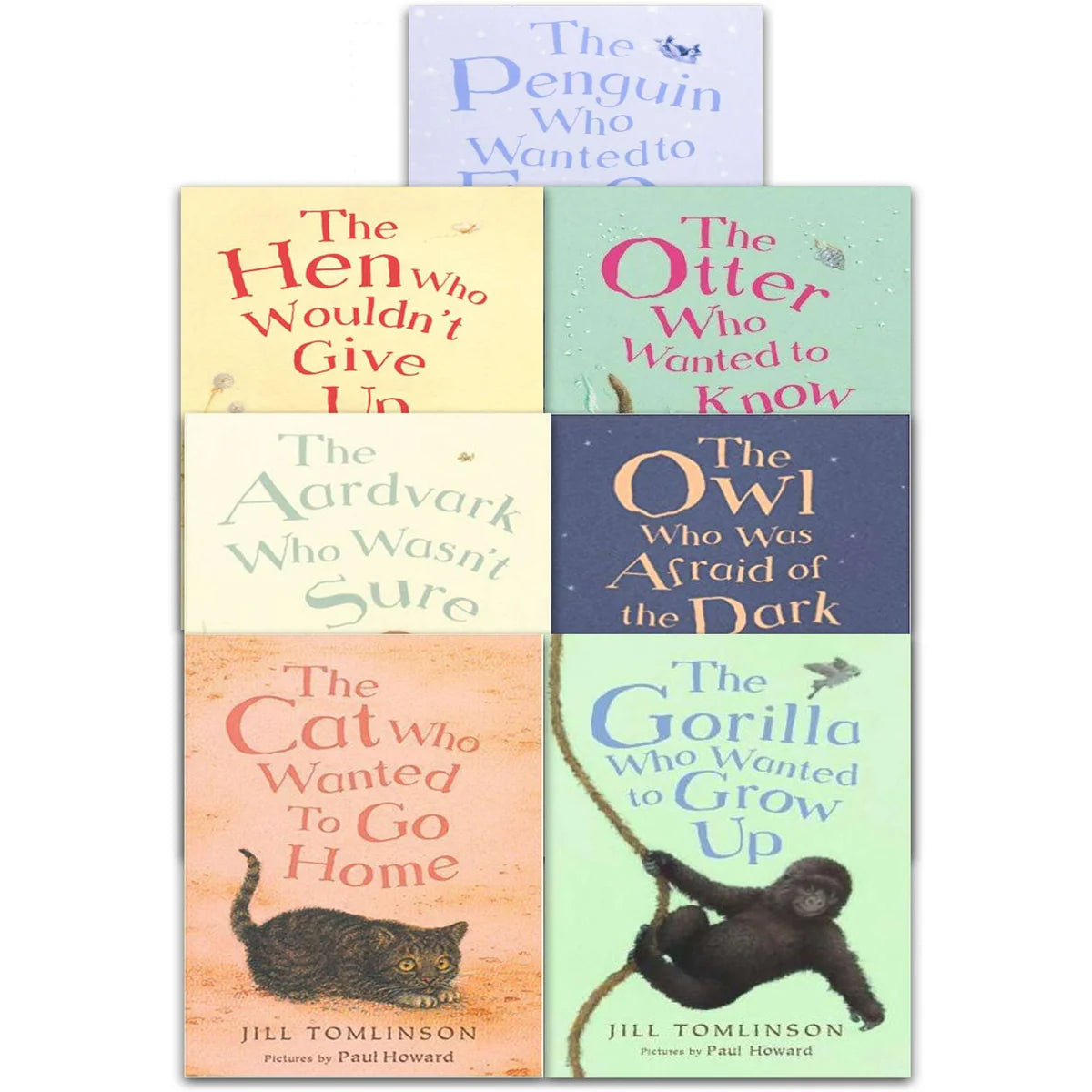 Jill Tomlinson Collection Seven (7) BooksSet Pack: The Owl Who Was Afraid of the Dark, Etc - Paperback