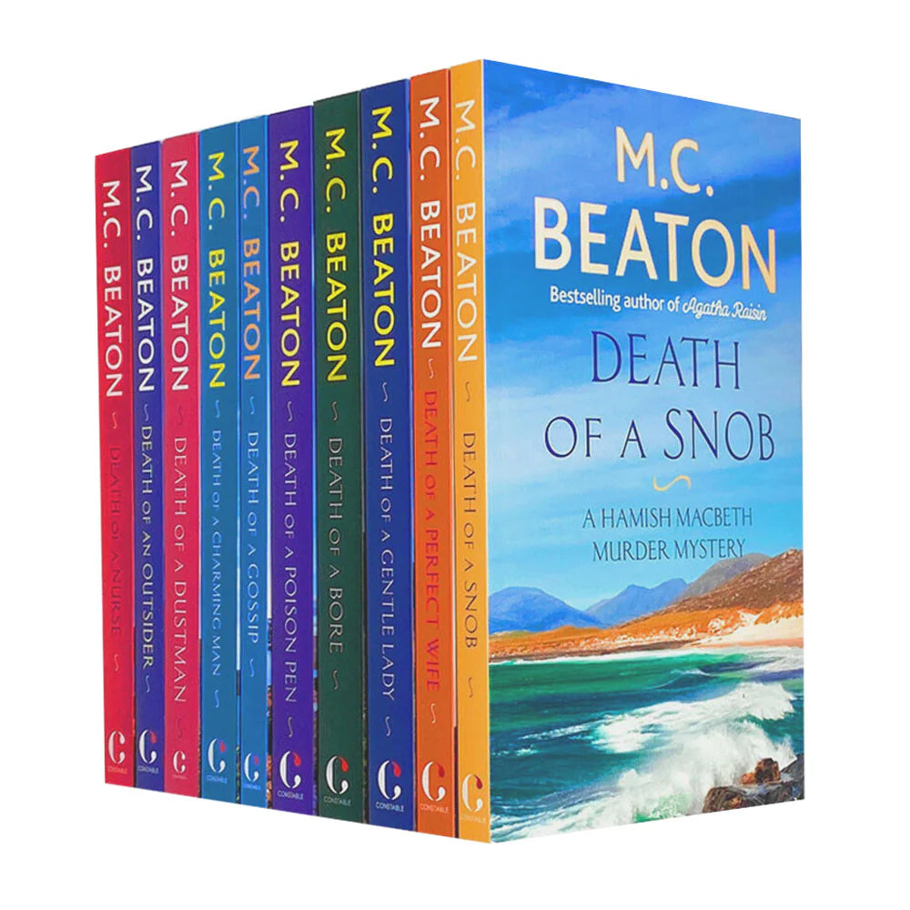 Hamish Macbeth Mysteries Collection 10 Book Set  - By M. C. Beaton - Paperback