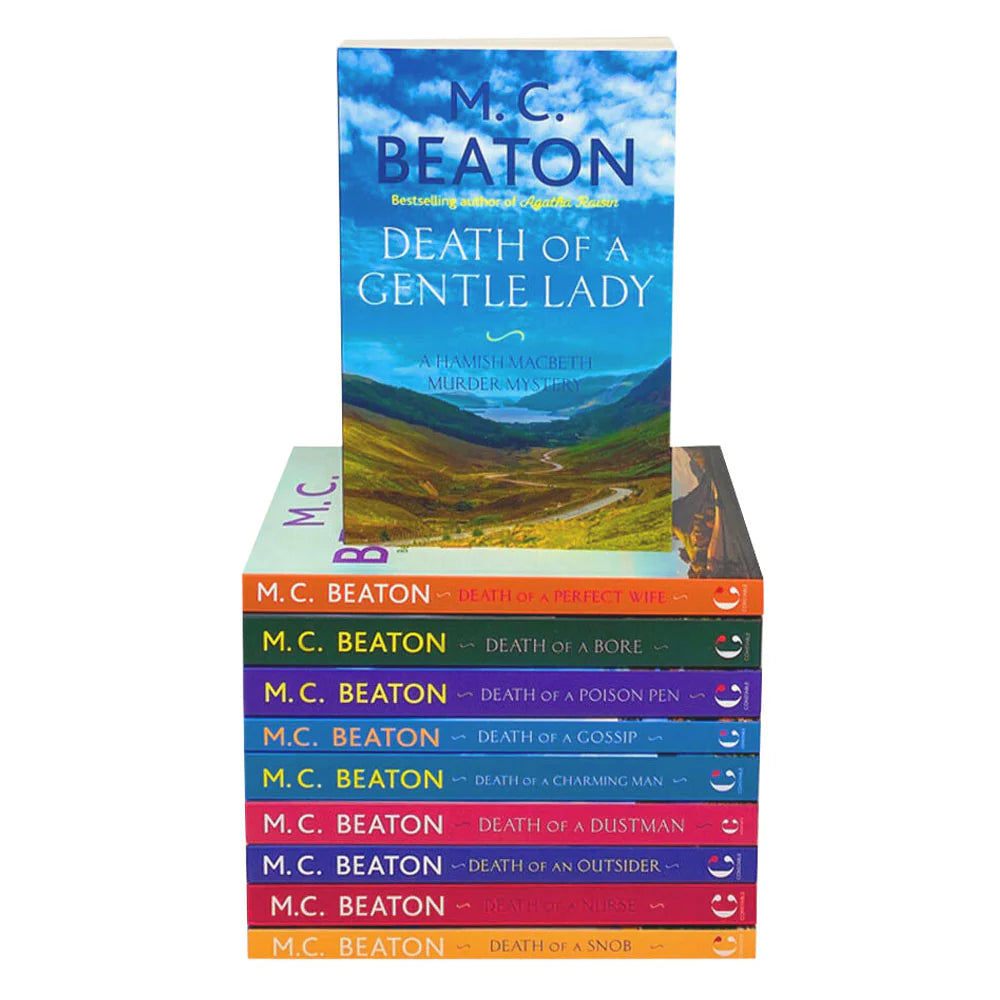 Hamish Macbeth Mysteries Collection 10 Book Set  - By M. C. Beaton - Paperback