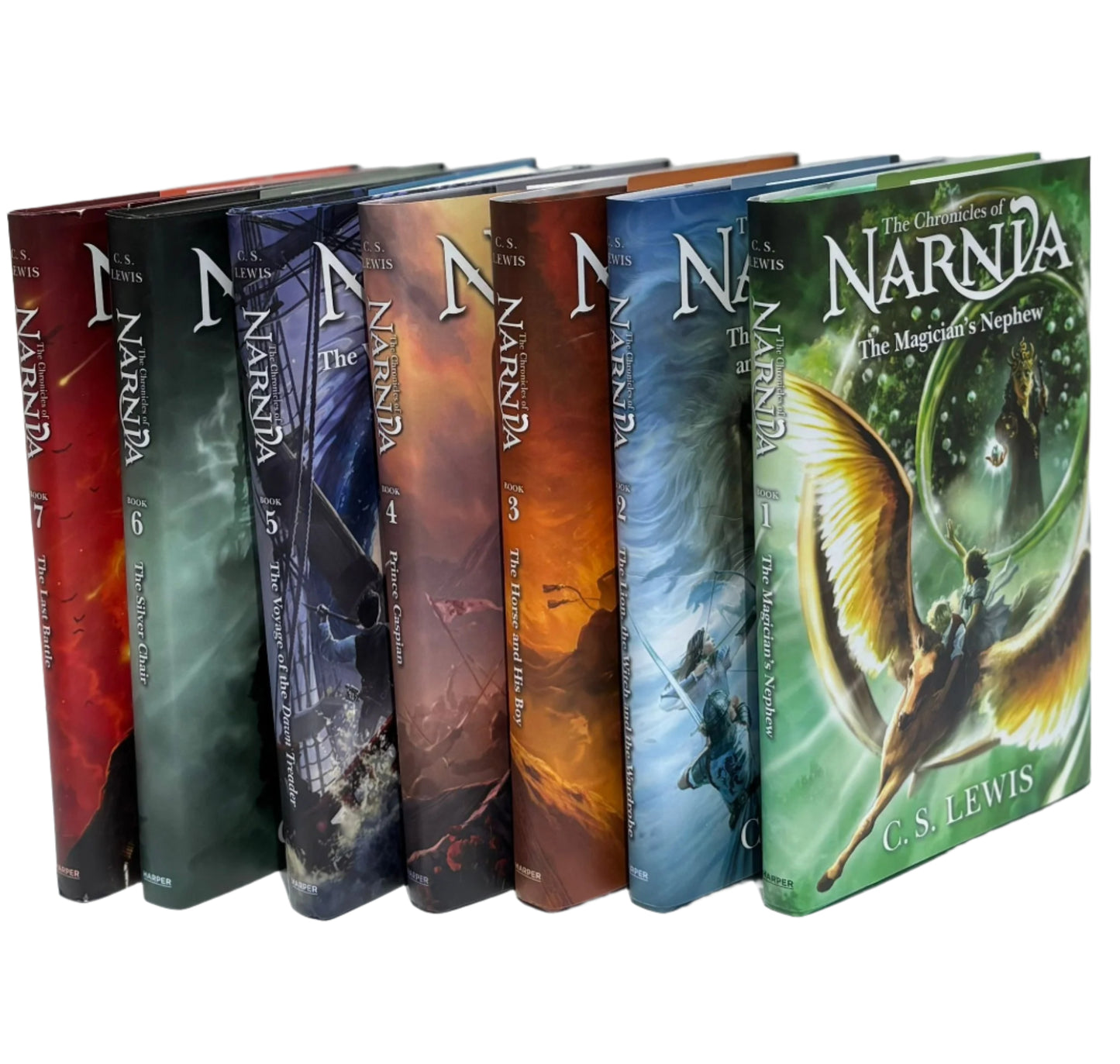 The Chronicles of Narnia Complete 7-Volume Set [Hardcover]