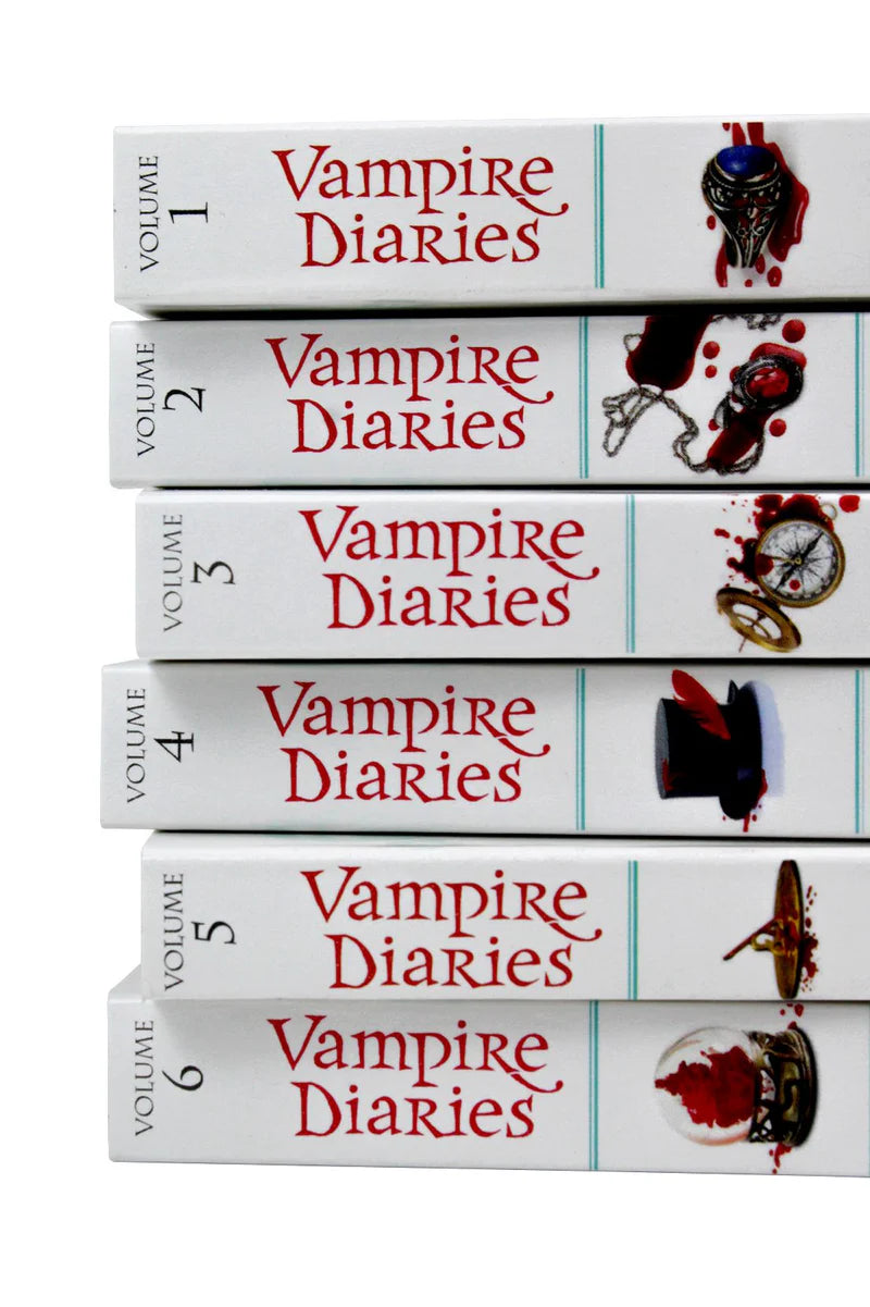 The Complete Collection The Vampire Diaries: Stefan's Diaries 1-6 Books Box Set By L.J. Smith