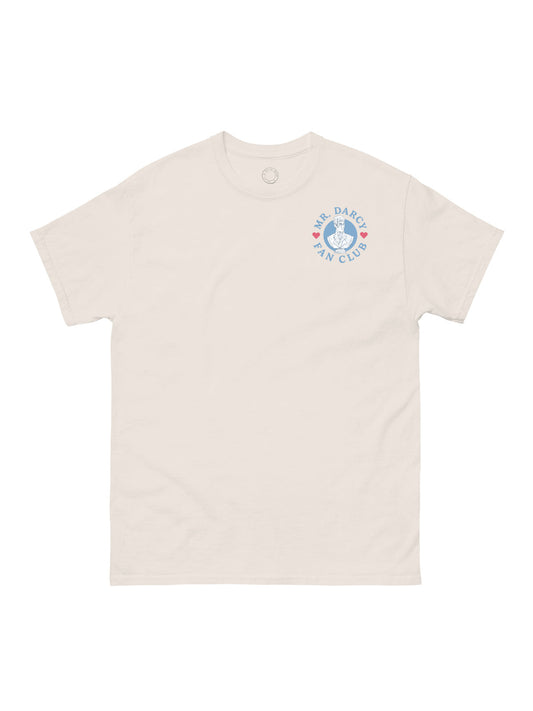 Pride and Prejudice Mr. Darcy Fan Club Unisex T-Shirt