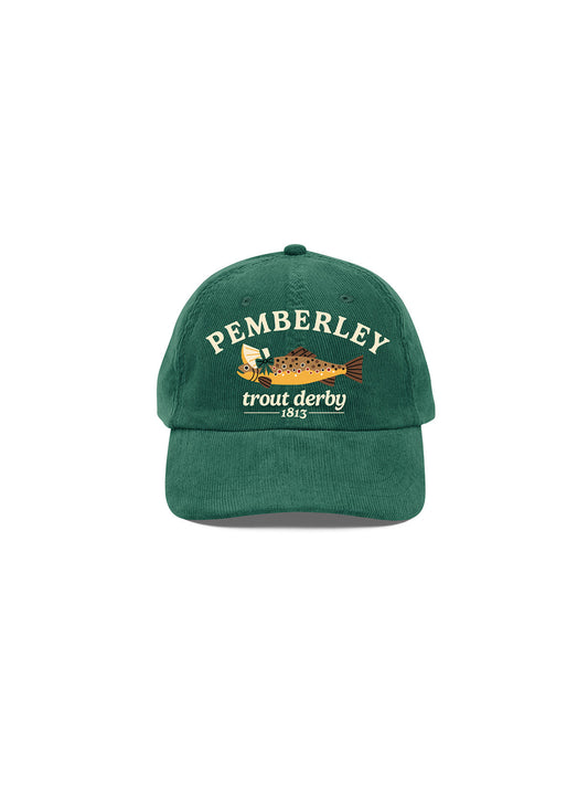 Pride and Prejudice Pemberley Trout Derby Cap