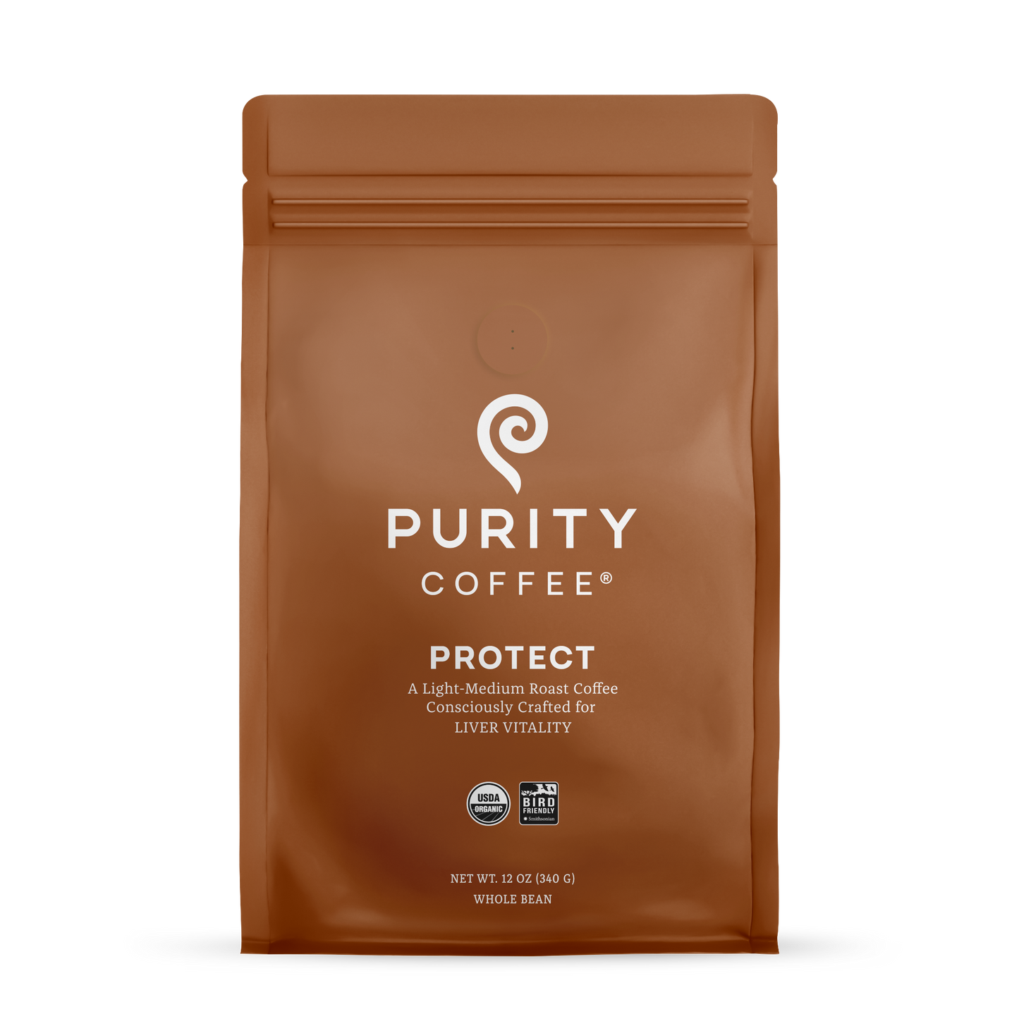 PROTECT: Light-Medium Roast Whole Bean Organic Coffee