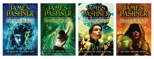 The 13th Reality the Complete Set: The Journal of Curious Letters; The Hunt for Dark Infinity; The Blade of Shattered Hope; The Void of Mist - By James Dashner - Paperback