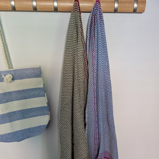 Redline Towel Collection - Understated Elegance & Superior Quality - Turkish Cotton Beach Towel