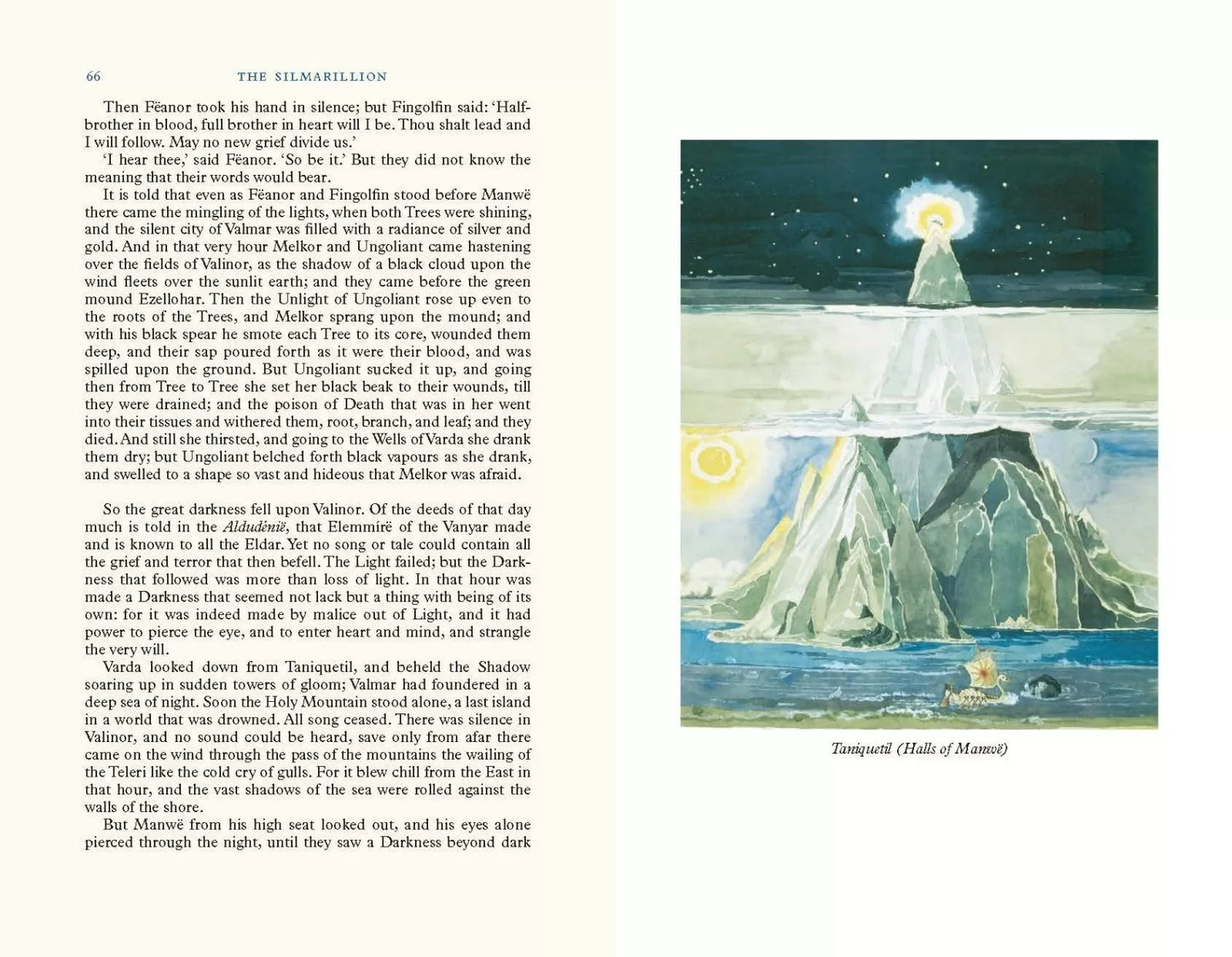 The Silmarillion Illustrated by the Author: Illustrated by J.R.R. Tolkien - Tolkien Illustrated Editions