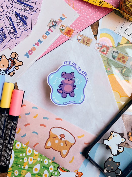 It's Okay to Cry Sticker