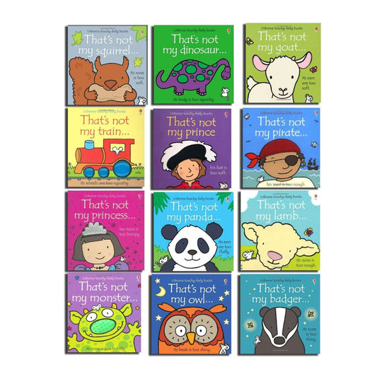That's Not My Toddlers 12 Book Collection - by Fiona Watt - Hardcover