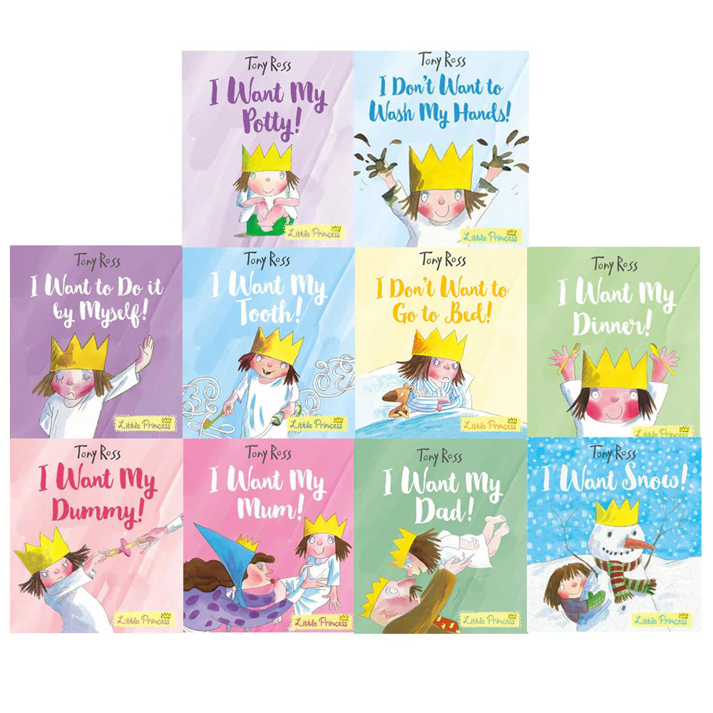 Little Princess Big Bookshelf Collection 20 Children Book Set - Tony Ross - Paperbcak