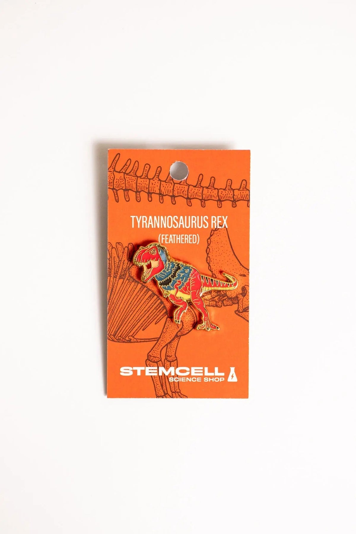 Tyrannosaurus Rex (Feathered) Enamel Pin