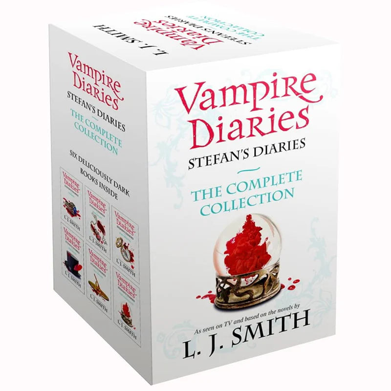 The Complete Collection The Vampire Diaries: Stefan's Diaries 1-6 Books Box Set By L.J. Smith