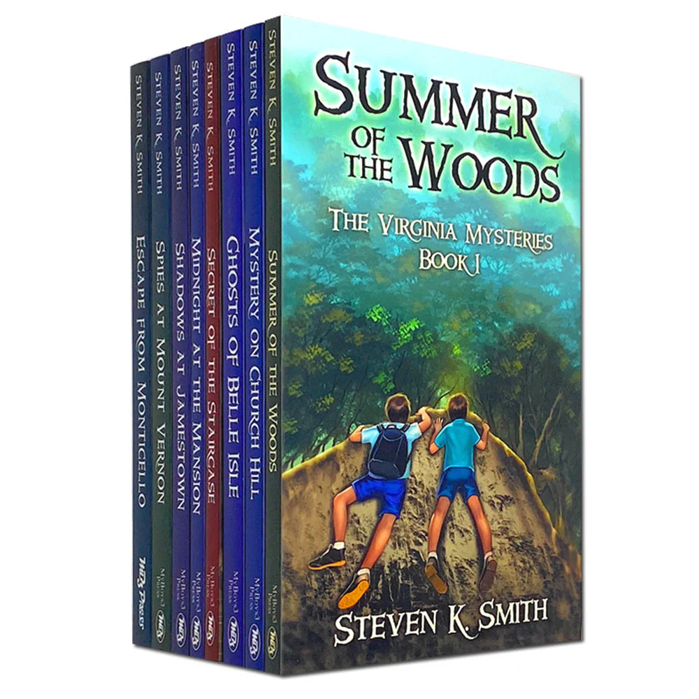 The Virginia Mysteries Series Complete 8 Books Collection Set - by Steven K. Smith - Paperback