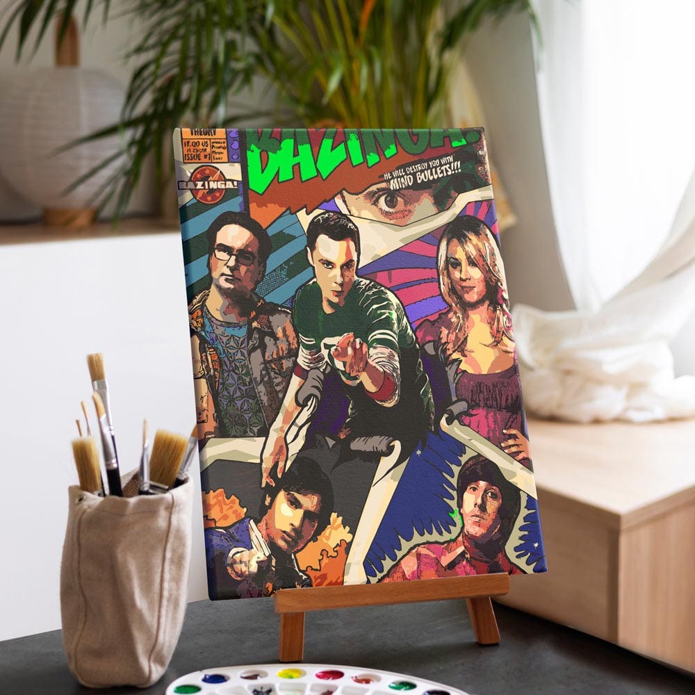Bazinga! - Paint By Numbers Kit