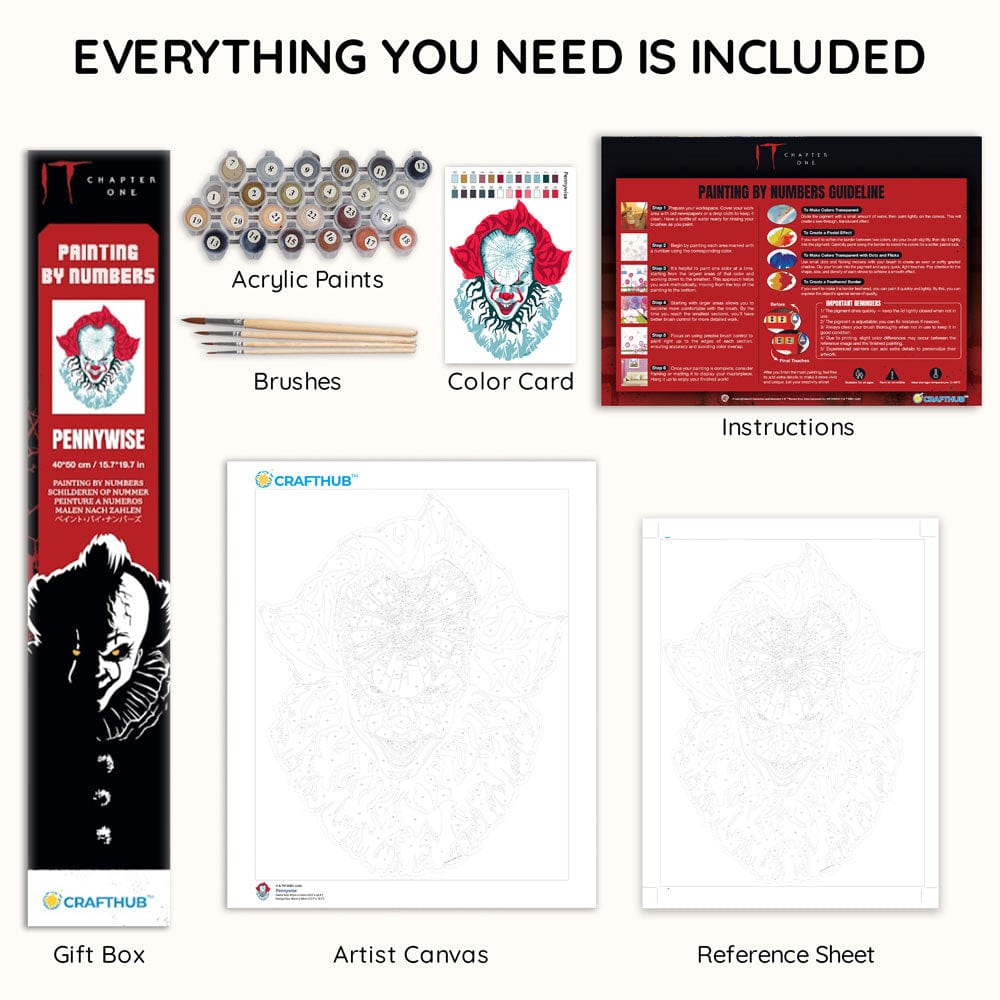 Pennywise - Paint By Numbers Kit