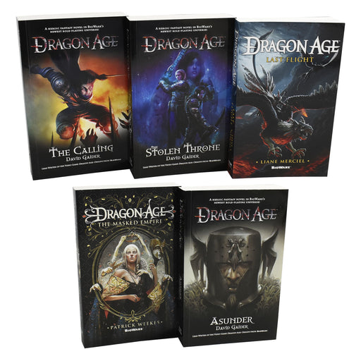 David Gaider Dragon Age Series 5 Books Collection Set