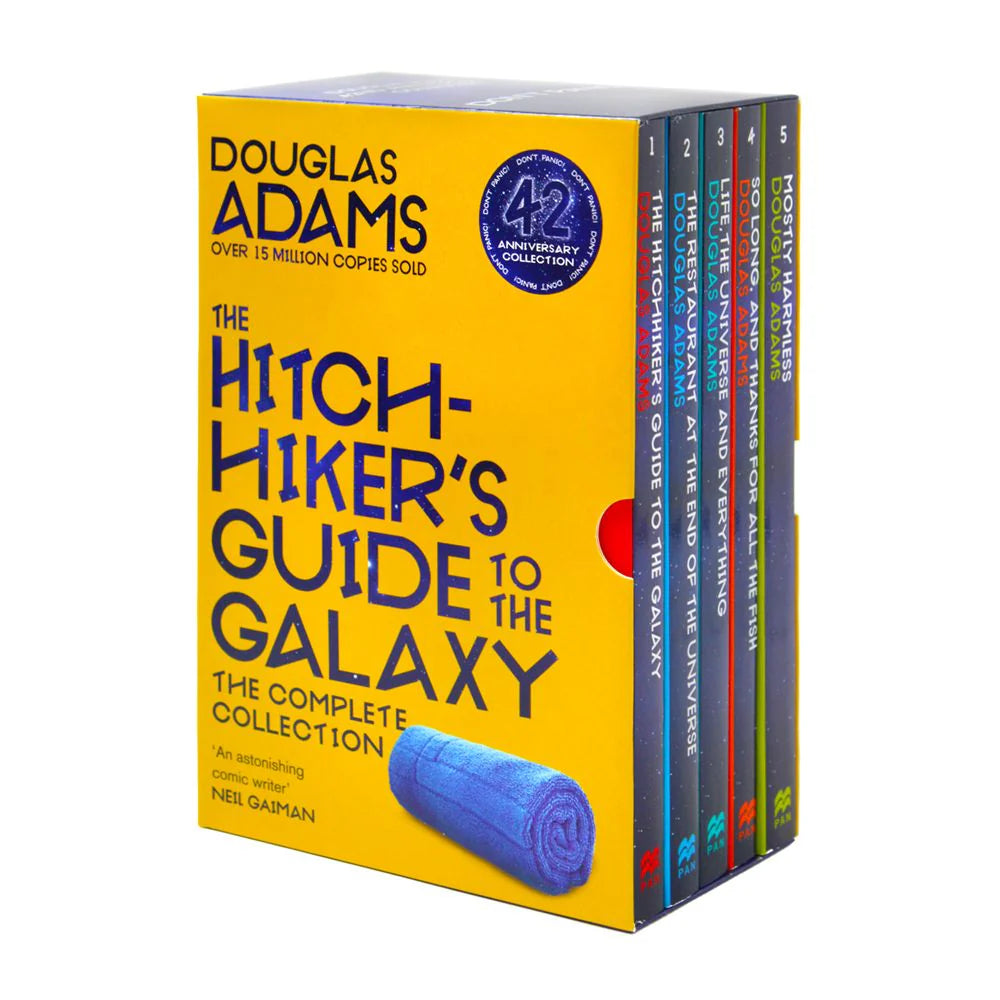 The Hitchhiker’s Guide to the Galaxy Collection – 5 Book Set: Complete Series - By Douglas Adams - Paperback Box Set