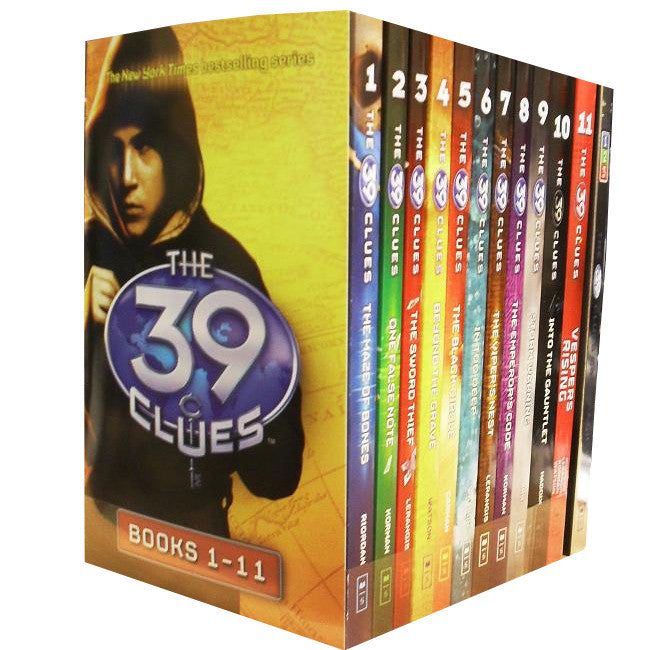 The 39 Clues Collection 11 Books Set Pack Series Collection Inc Digital Cards  by : Rick Riordan