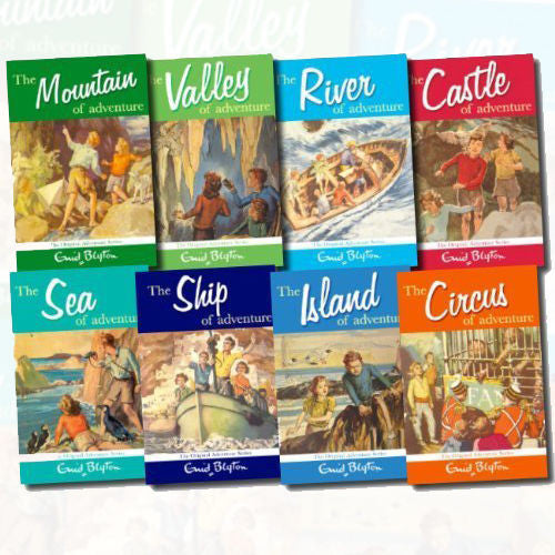 Enid Blyton Adventure series 8 Books Set Collection - Childrens Classic Books