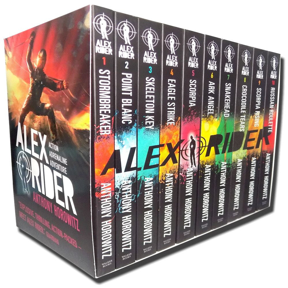 Alex Rider Collection 10 Books Set Pack Anthony Horowitz