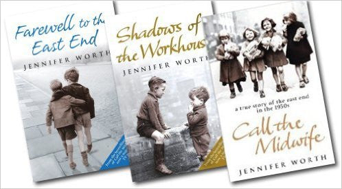 Call the Midwife Series: Collection 3 Books Set Call the Midwife, Shadows of the Workhouse, Farewell to the East End (Paperback)