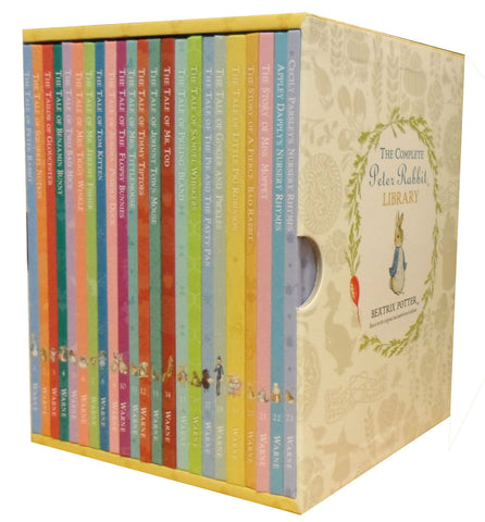 The World of Peter Rabbit 23 Vol Box Set White Jacket: The Complete Collection Of Original Tales 1-23