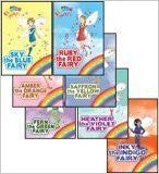 The Rainbow Magic Fairies (Original) Complete Set 1-7: Ruby the Red Fairy, Amber the Orange Fairy, Saffron the Yellow Fairy, Fern the Green Fairy, Sky the Blue Fairy, Inky the Indigo Fairy, etc